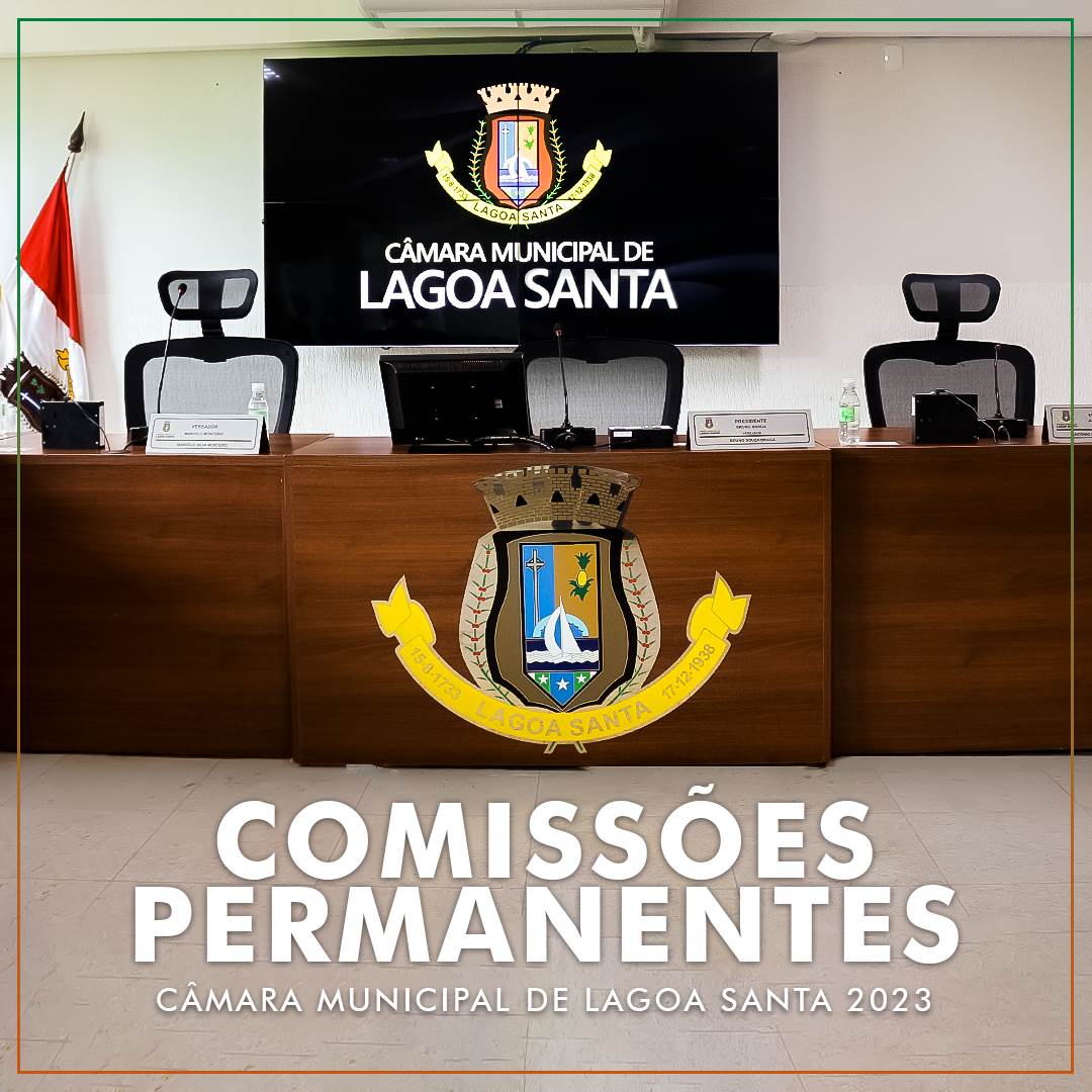 C Mara Municipal De Lagoa Santa Vereadores Aprovam Novas Comiss Es